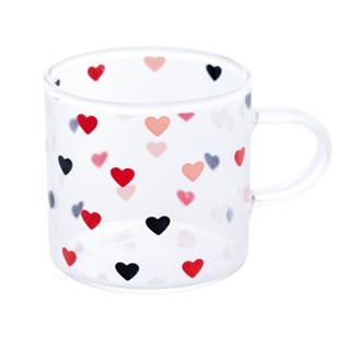 Caneca Lyor Love de Vidro Borossilicato 125ml