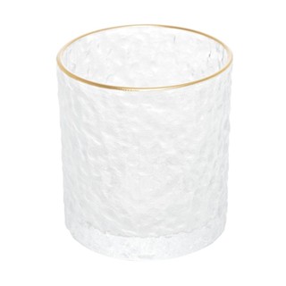 Copo de Whisky Lyor Petra de Cristal com Fio de Ouro 340ml