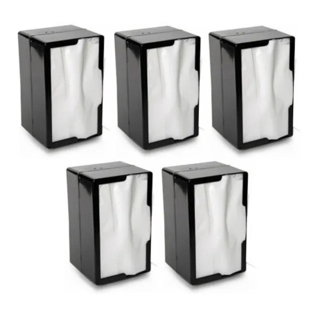 Jogo 5 Porta Guardanapo TV de Mesa Pratico Lanchonetes Bares Restaurantes O Melhor Do Mercado