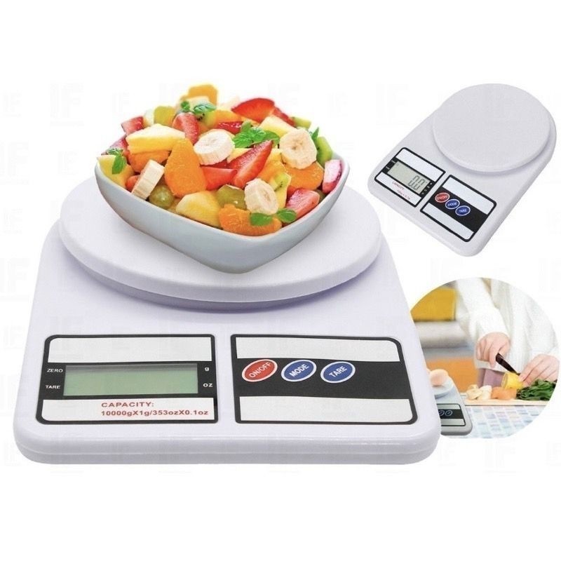 Balança digital de cozinha até 10 kg Escala 1 grama precisão em Oferta na Shopee