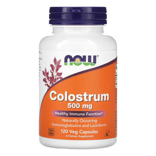 Colostro 500mg Now Foods 120 Veg Caps Produto Importado em Oferta na Shopee