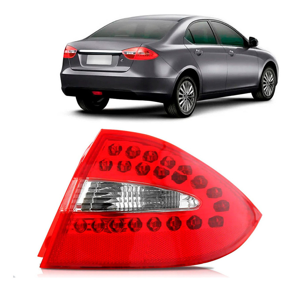 Lanterna Traseira Para Jac J5 2014 2015 2016