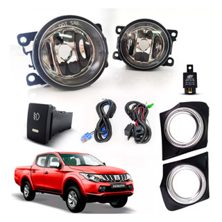 Kit Farol de Milha Triton L200 2017 à 2020 Iluminação Auxiliar Visibilidade Noturna em Oferta na Shopee