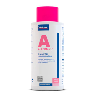 Allermyl 500ml Virbac Shampoo Para Cães Fragrância Neutro em Oferta na Shopee