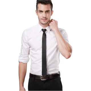 Gravata preta masculina feminina sólida skinny gravatas finas gravata de cetim