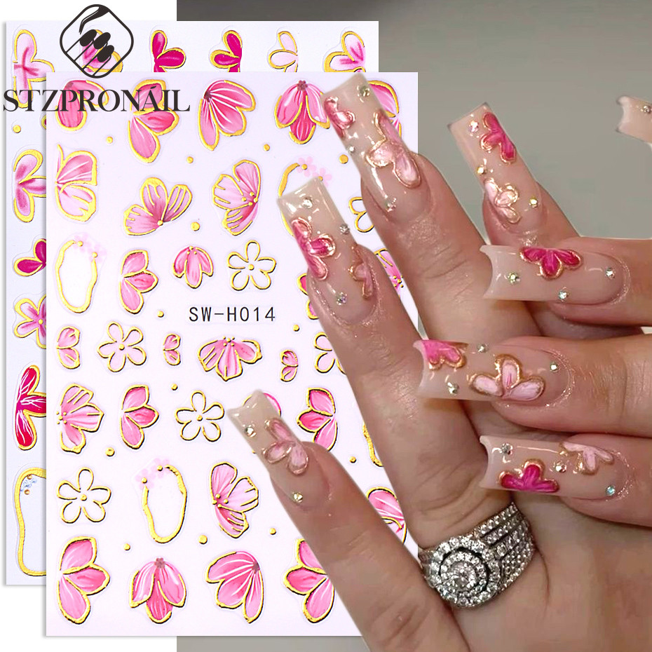 Adesivos de Unhas Borboletas e Flores: Onde Comprar | BuscaProdutos