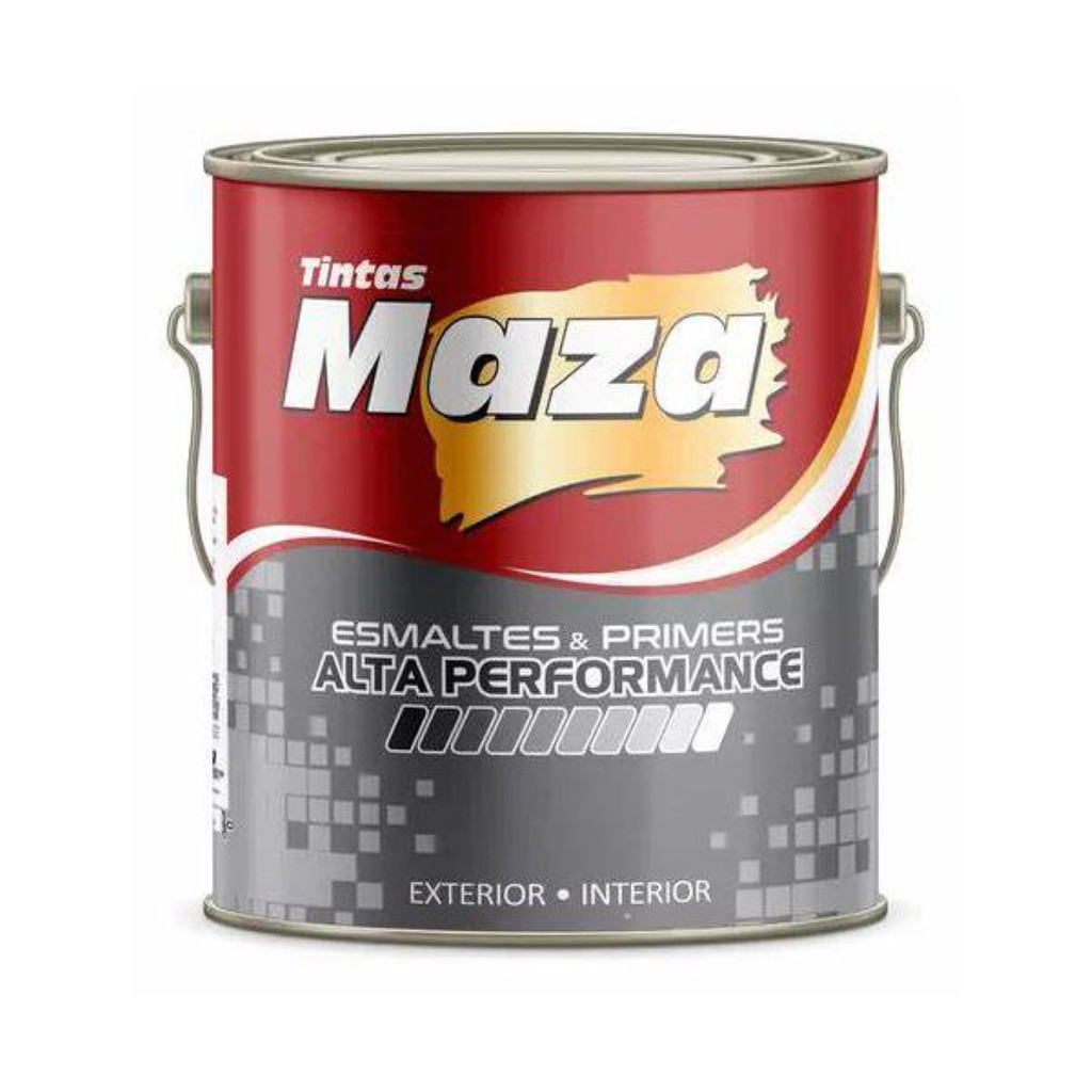 TINTA ESMALTE ALTA TEMPERATURA PRETO FOSCO 3,6L MAZA