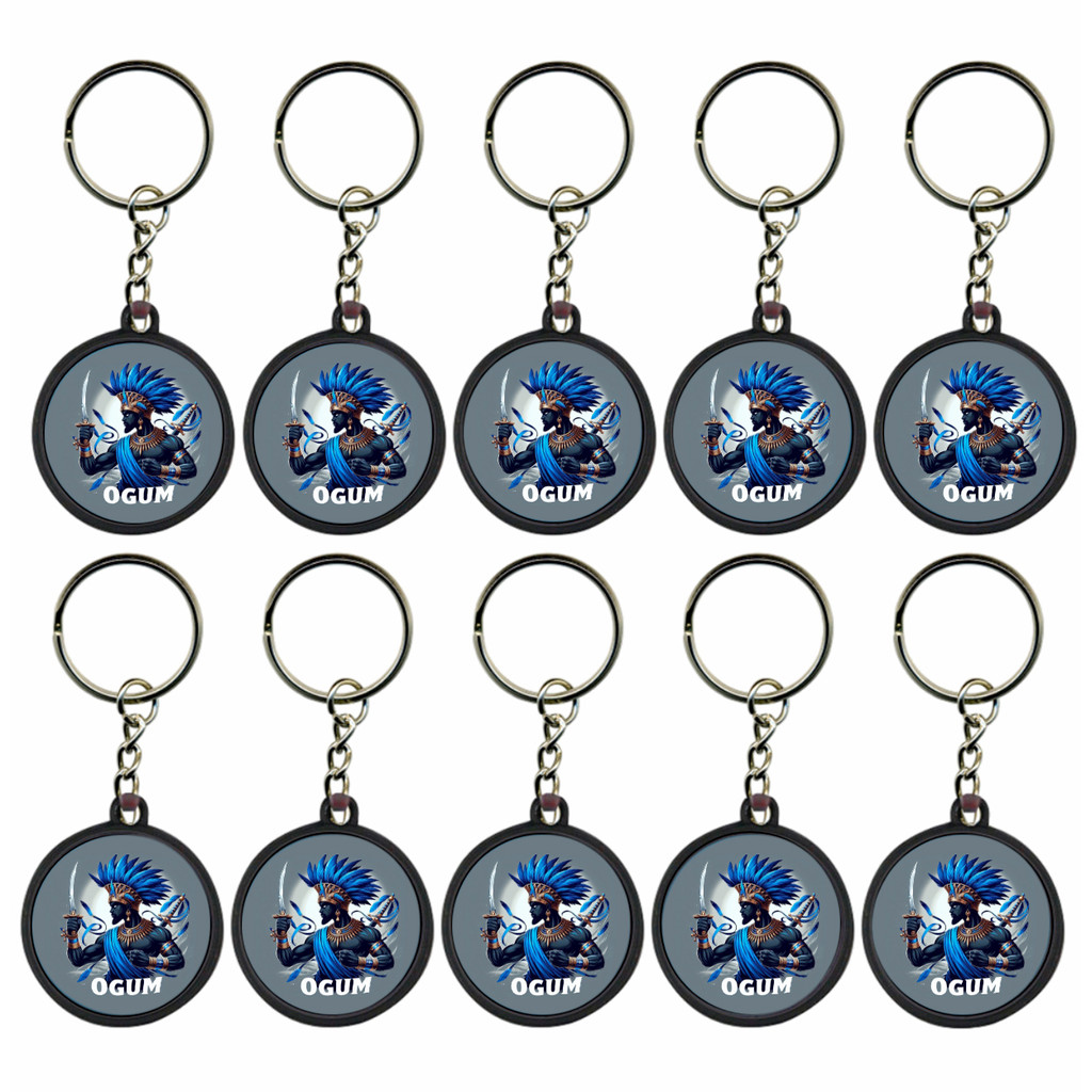 Kit 25 Chaveiros ogum umbanda  Lembrancinha Festa Brinde em Oferta na Shopee