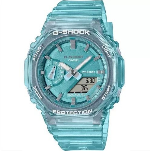 RELÓGIO CASIO G-SHOCK FEMININO AZUL GMA-S2100SK-2ADR - Watches
