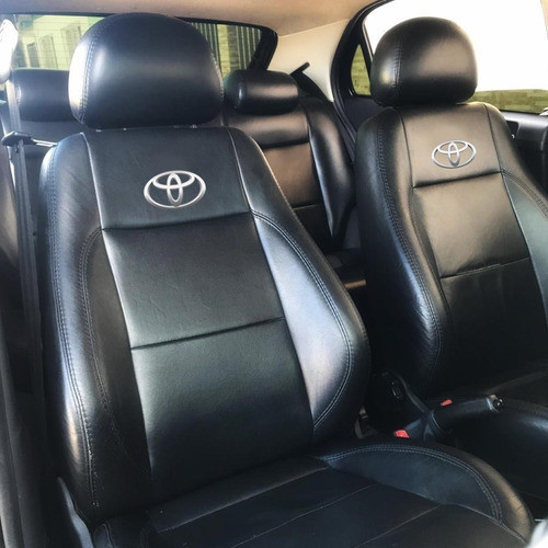 Capa Banco Carro 100% Couro Toyota Etios Sedan 2017 2018