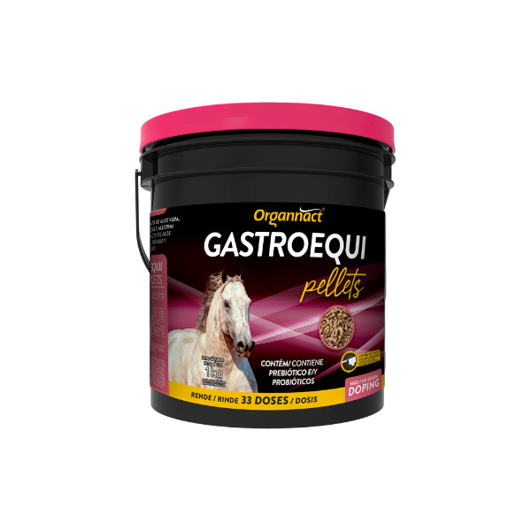 Suplemento Cavalos Organnact Gastro Equi Pellets - 1 kilo