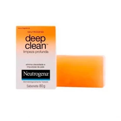 Sabonete Facial Limp Prof Neutrogena Deep Clean 80g