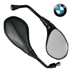 Par Retrovisor Gs 650 F800 Fixo MINI Rebaixado Rosca Honda Biz Titan Fan CB300 Twister Pop