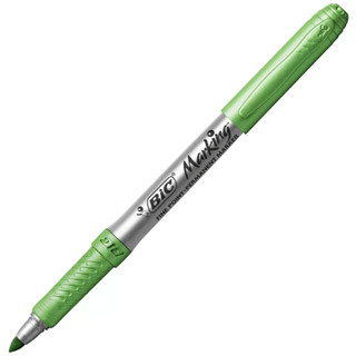 Pincel marcador permanente Marking Verde Metálico 971156 Bic