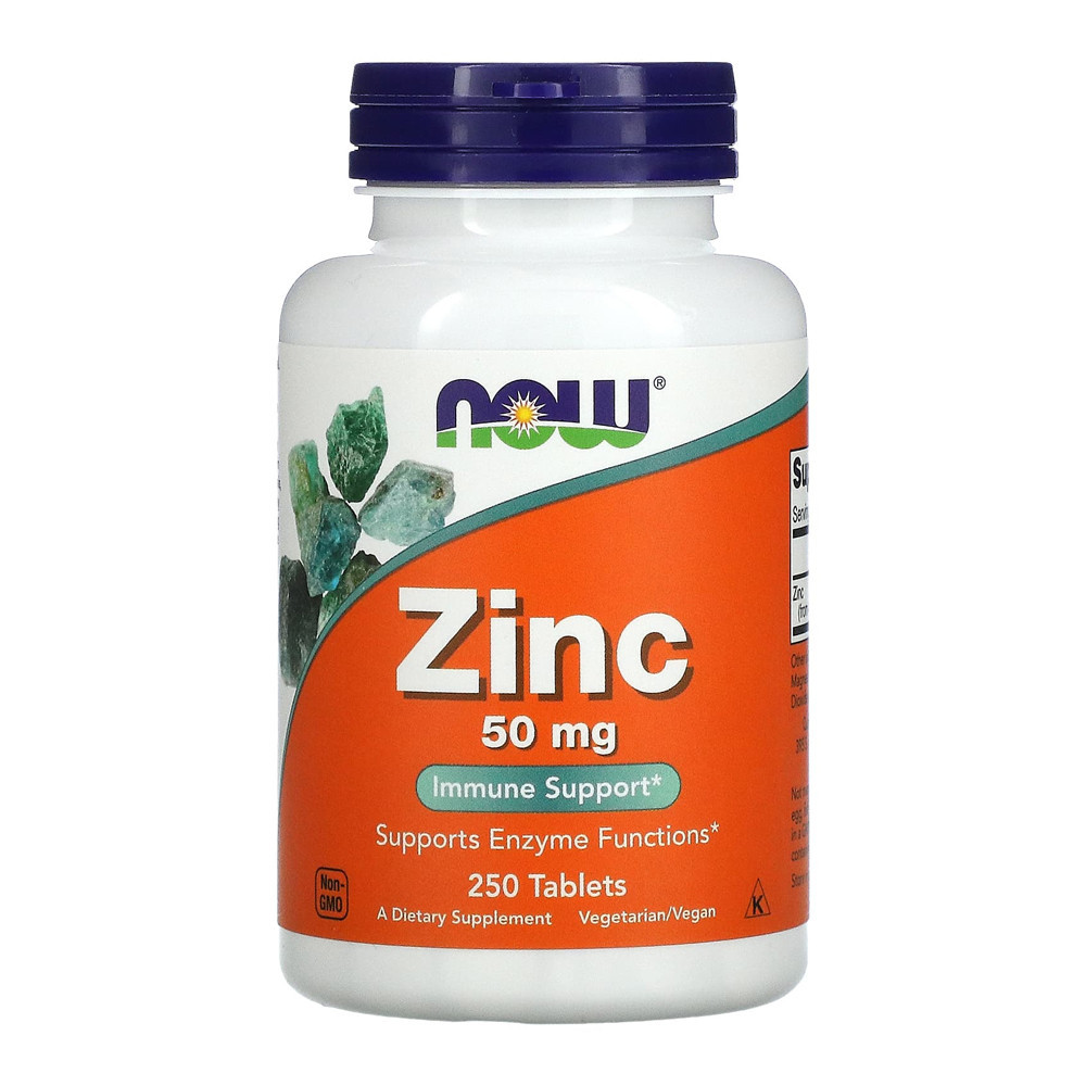 Zinco Gluconato 50mg Now Foods 250 Tablets Importado em Oferta na Shopee