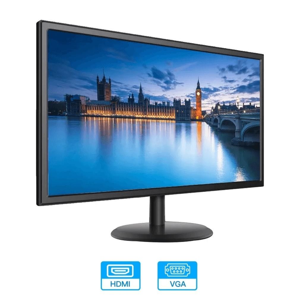 Monitor Teleprompter 19" Display LCD IPS HD Widescreen HDMI e VGA para Estúdio e Transmissão