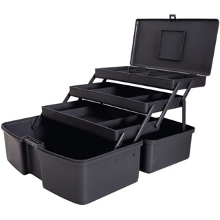 Caixa plástica para ferramentas com 3 bandejas 14" - 96004