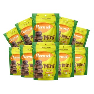 Kit Mini Bombom Com Banana Flormel Zero Açúcar 60G Com 10 Unidades em Oferta na Shopee