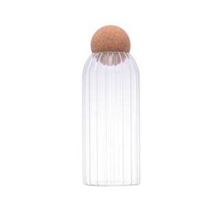 Pote Lyor Classic de Vidro com Tampa Esfera de Rolha 1,050L