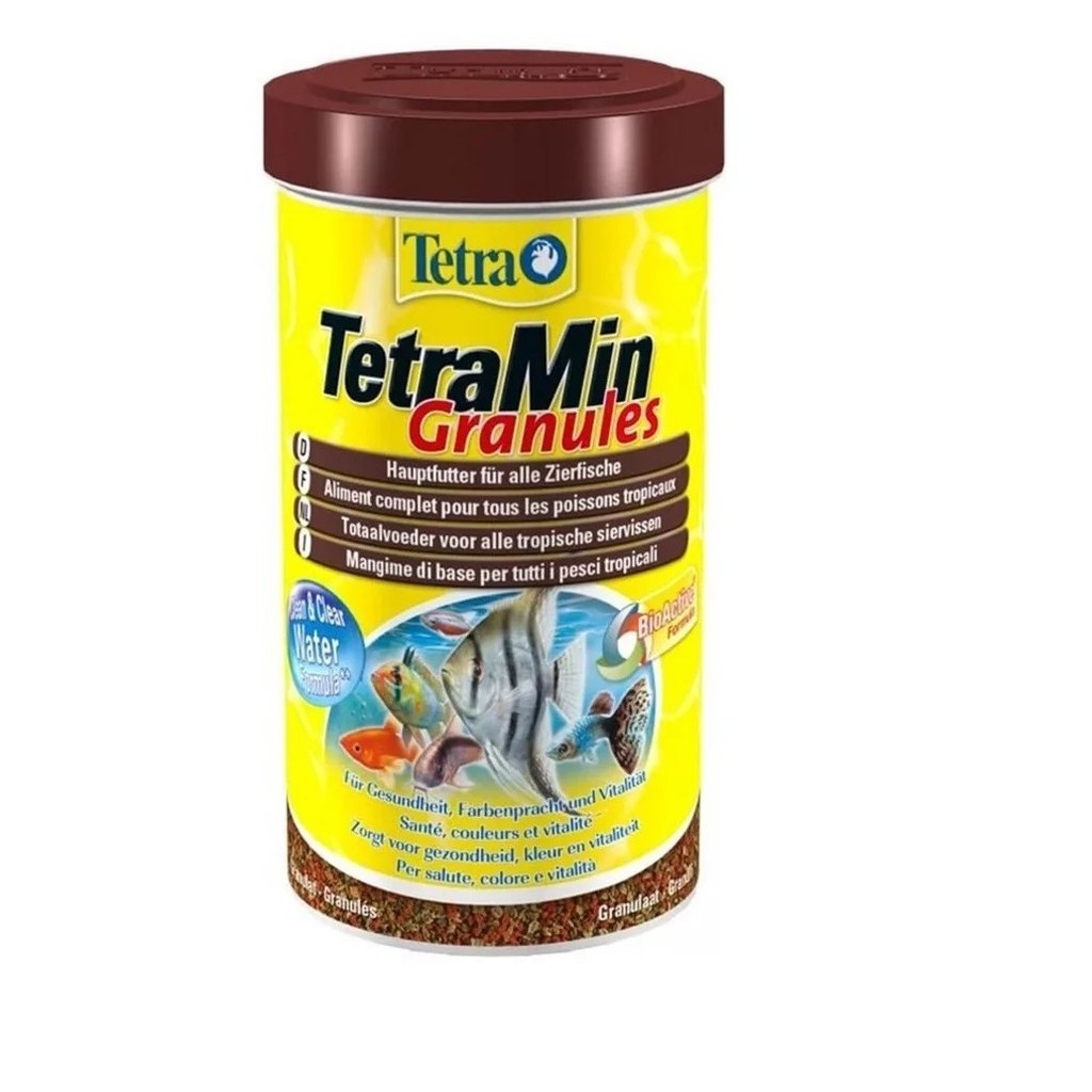 Tetra Ração Tetramin Granules 40g Aquarios Peixes Tropicais