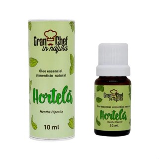 Óleo Essencial Alimentício Natural Hortelã 10ml GranChef em Oferta na Shopee