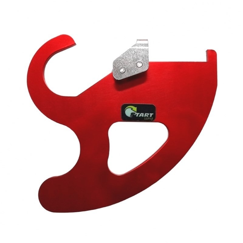 Protetor de Disco de Freio Traseiro Crf 250f Start Racing Vermelho