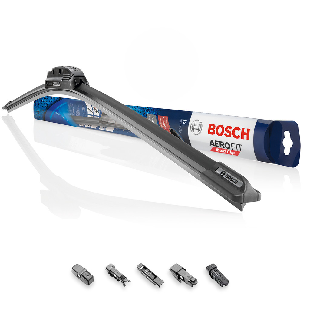 Palheta Limpador Parabrisa Aerofit Bosch Original Multiclip 16" Polegadas Diversos Encaixes Universal
