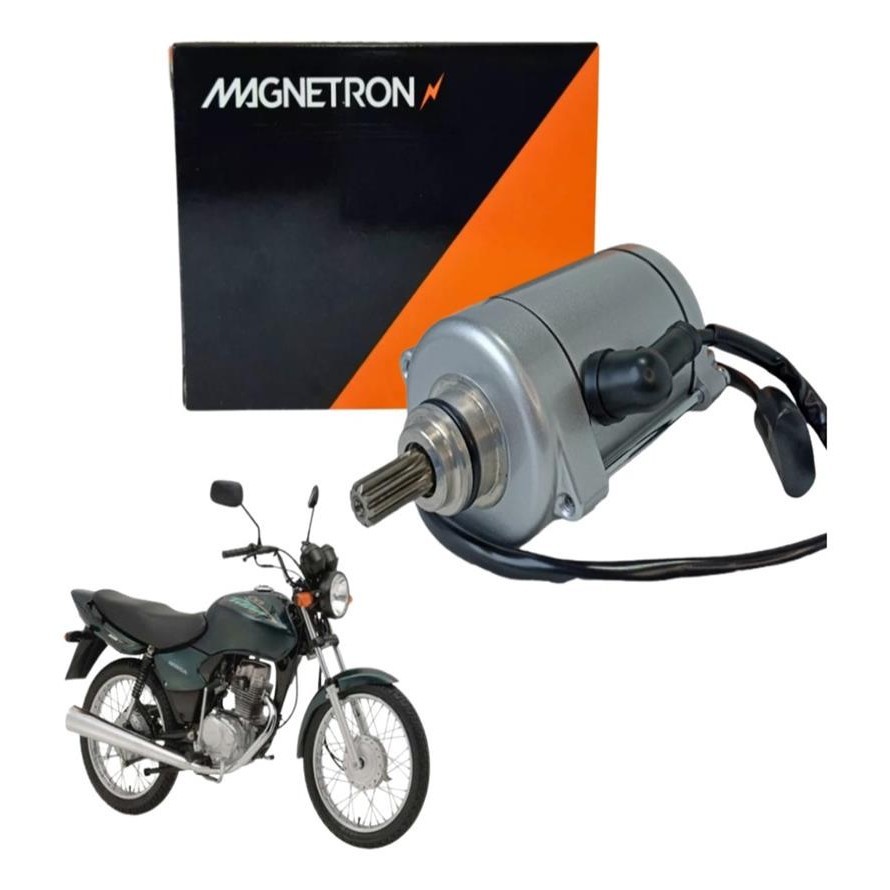 Motor Partida Arranque Cg Titan Fan 125 Dafra Speed 150 99 2000 2001 2002 2003 2004 2008 2009 2010 2011 2012 2013 2014 2015 Original Magnetron
