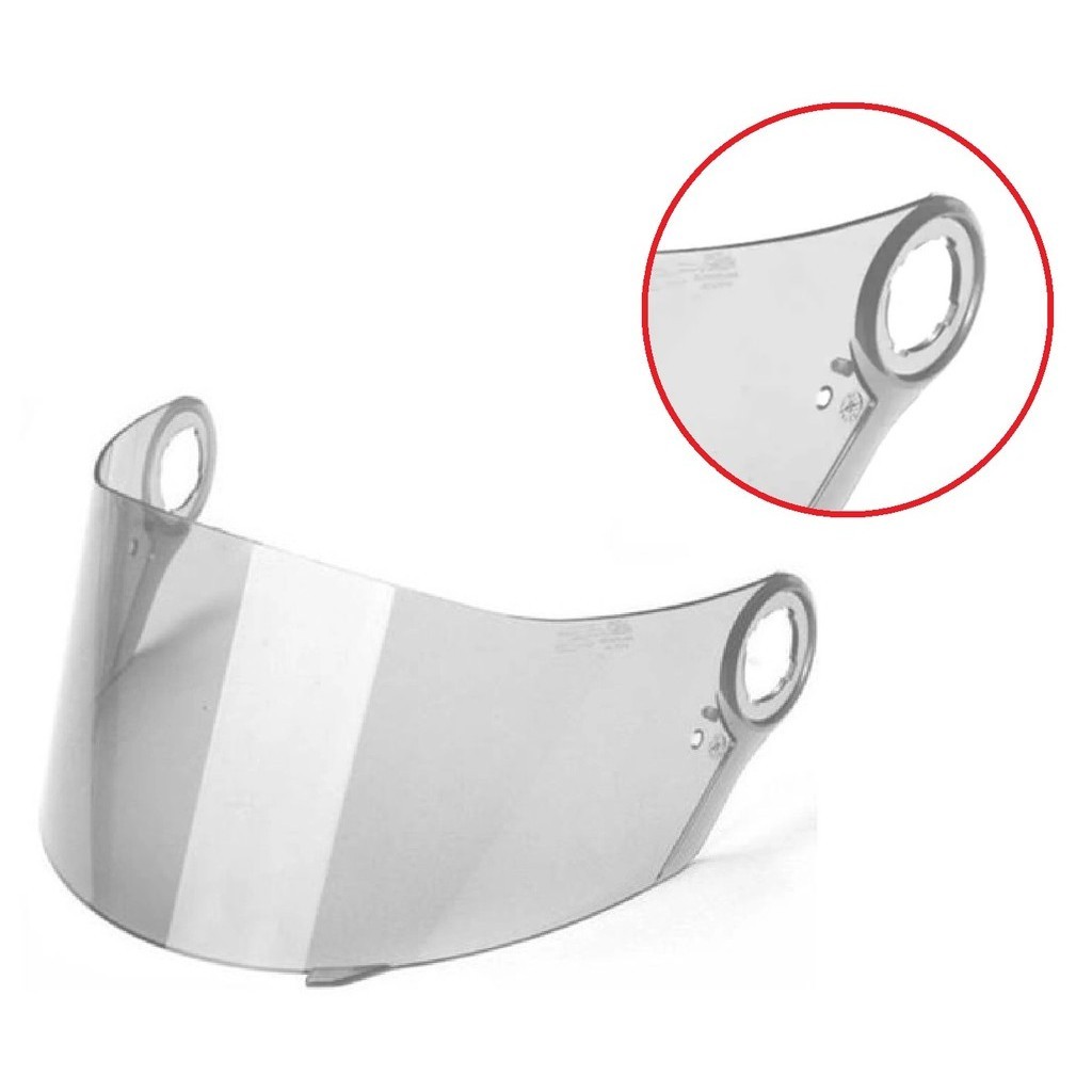 Viseira Helt Strada Capacete Cristal Polivisor 1736C