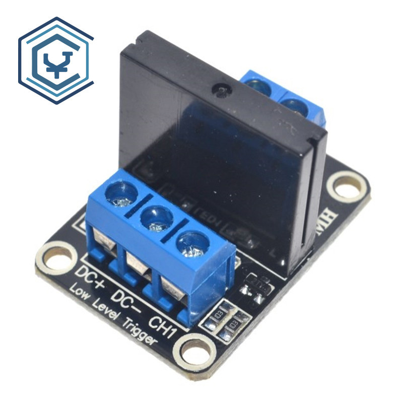 1 Peça/2 Peças 5V 1 Canal Omron SSR Módulo De Relé De Estado Sólido De Baixo Nível 250V 2A Para Arduino