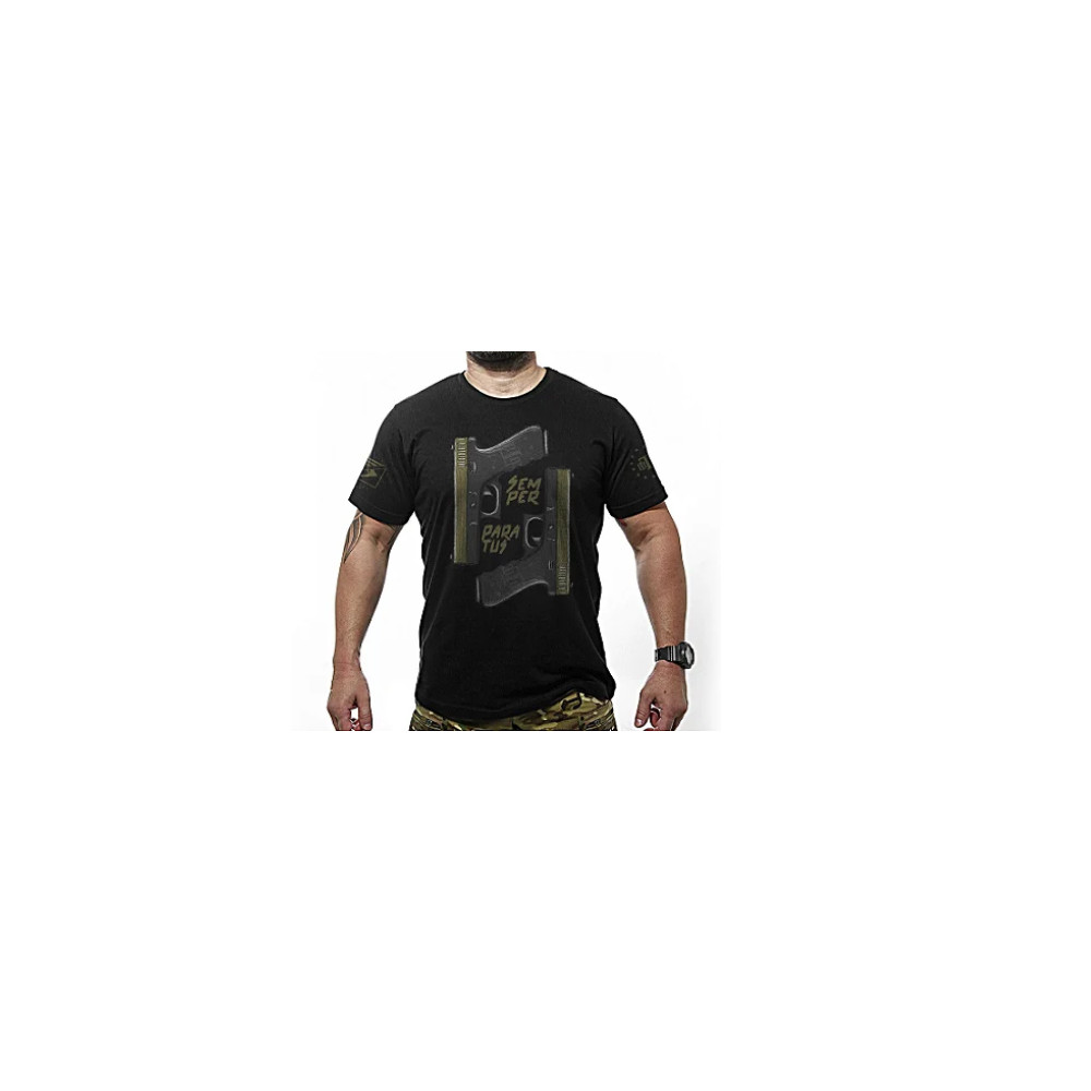Camiseta Masculina Concept Line Glock Semper Paratus