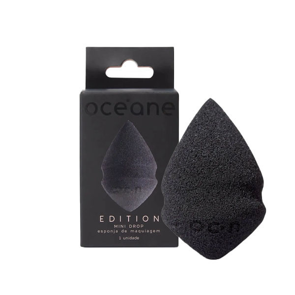 Esponja de Maquiagem Oceane Edition Mini Drop Preto em Oferta na Shopee