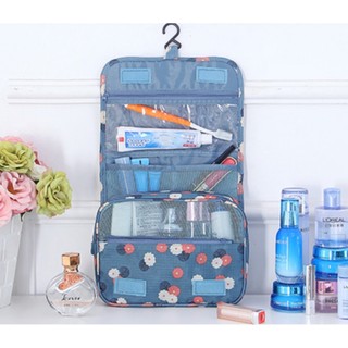 Necessaire Organizadora Bolsa Viagem Higiene Pessoal Com Divisória Cabide Gancho YB-921 y…