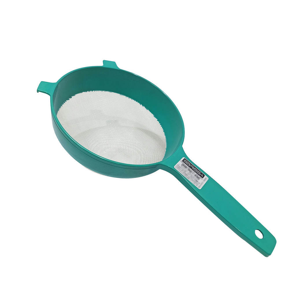Peneira De Plástico Kit Com 12 Unidades 18Cm Grande Coador Cozinha Receita Culinária Restaurante