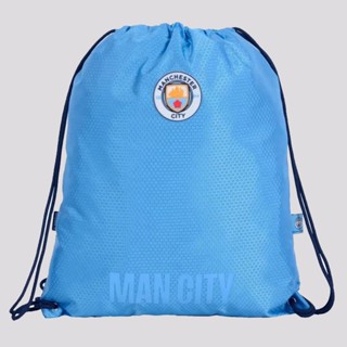 Mochila Saco Manchester City Esportiva Azul em Oferta na Shopee