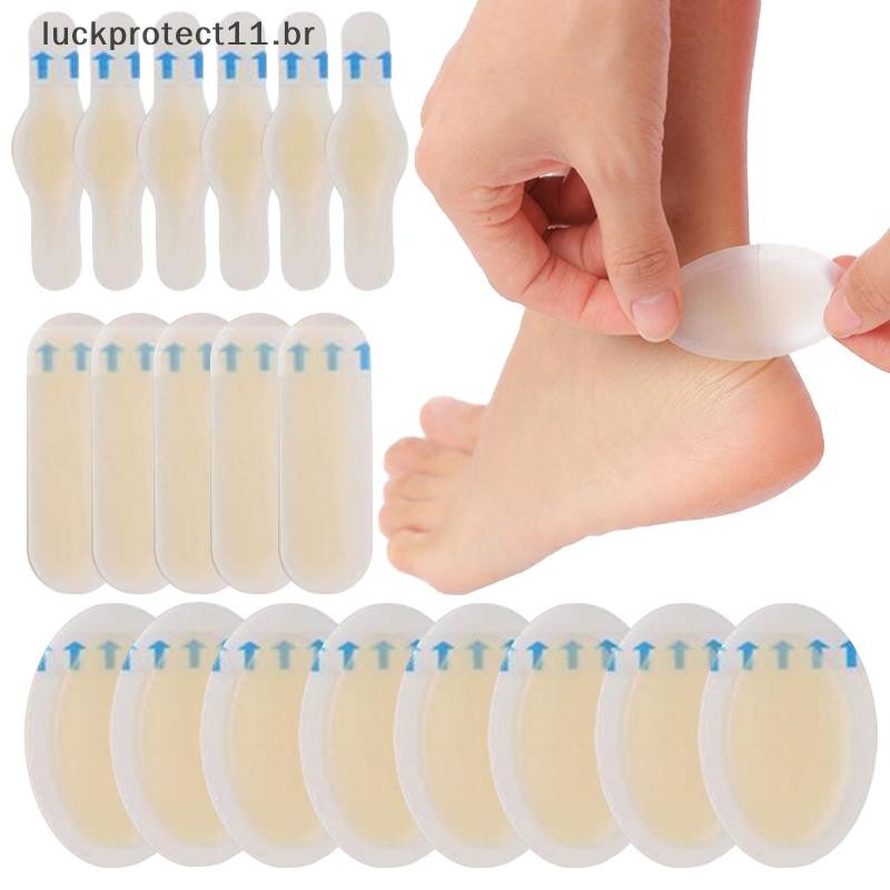 LTBR 24 Pçs Adesivo Hidrocolóide Gel Bolha Gesso Calcanhar Anti-Desgaste Pedicure Remendo Ferramentas De Cuidados Com Os em Oferta na Shopee