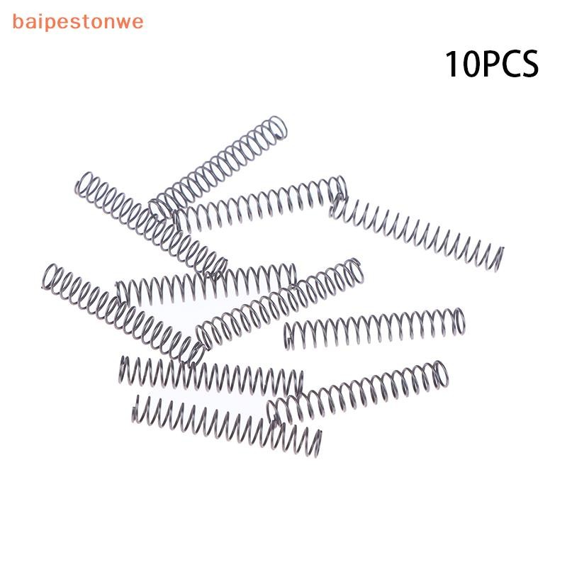 [baipestonwe] 10 Pcs Fio Diâmetro 0.4 Mm Caneta Esferográfica Em Miniatura Recarga De Aço Pequenas Molas De Compressão