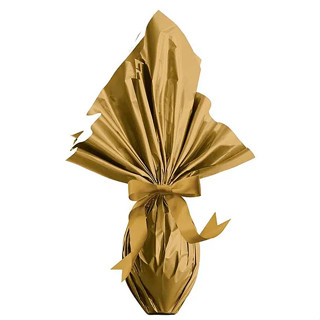 Saco Express 35x35cm para Ovos de 250g a 350g - Ouro - 25 unidades - Cromus - Rizzo Distribuidora em Oferta na Shopee