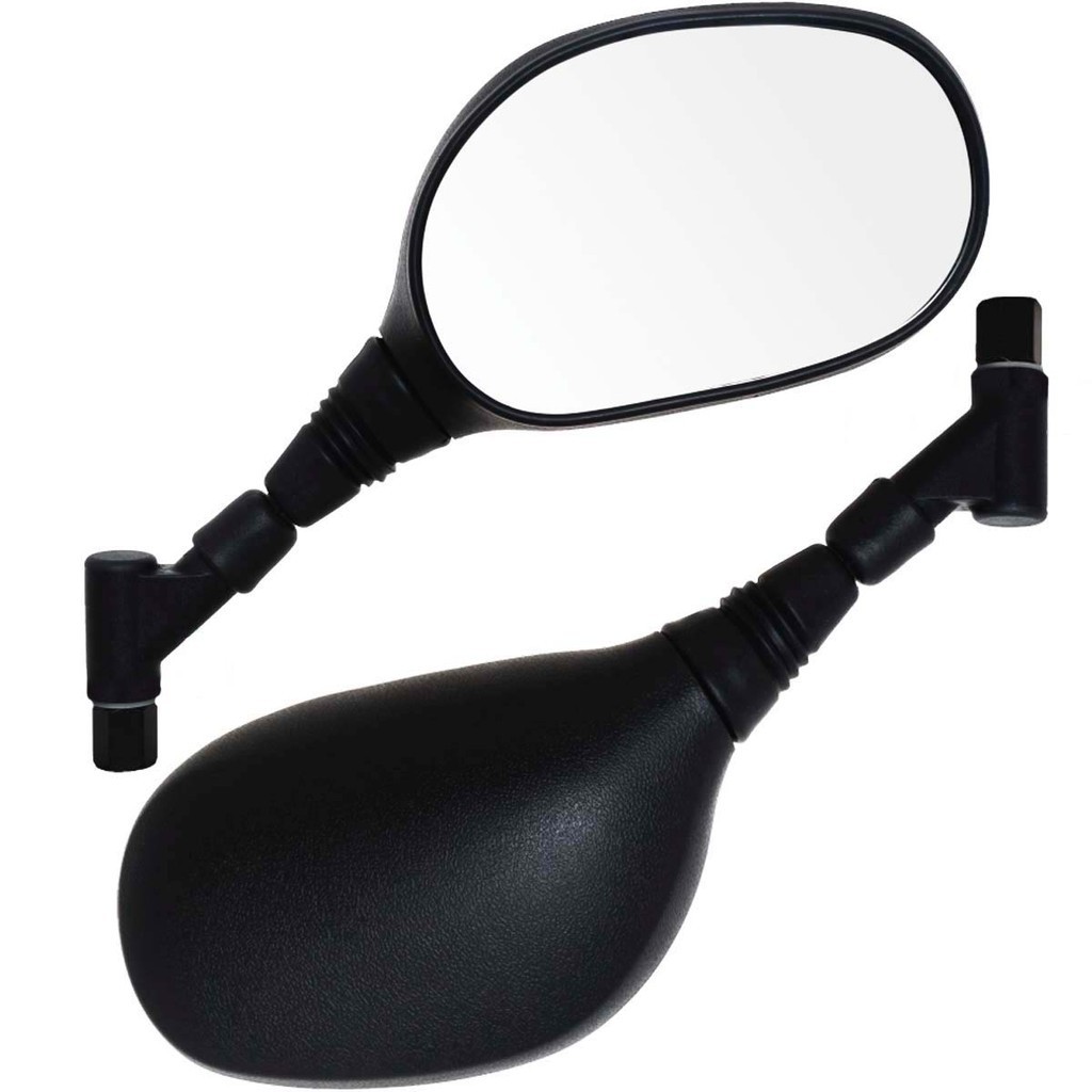Retrovisor moto modelo XT660 FZ150 FZ250 Fazer FZ6N RD125 RD135 RDZ125 Retrátil Lente Plana Haste curta