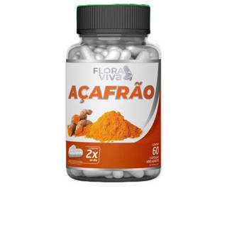 Açafrão 500mg 60 cápsulas
