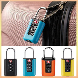 TSA Código Da Alfândega Fechadura Para Bagagem De Viagem Senha Trocável Design De Contraste De Cor Cadeado em Oferta na Shopee