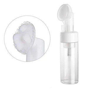 Frasco Pump Espumado Higienizador Com Escova De Rosto Skin Care