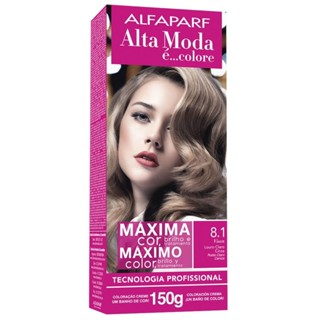 Tintura Creme Altamoda Alfaparf Vison 8.1 Kit