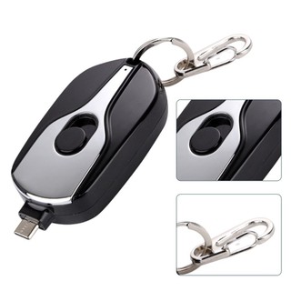 Mini carregadores portáteis com mosquetão embutido impermeável apto para acampamento ao a…