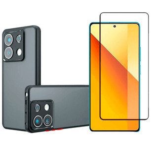 Capa Capinha Translucida Para Xiaomi Poco X6 + Pelicula 9D