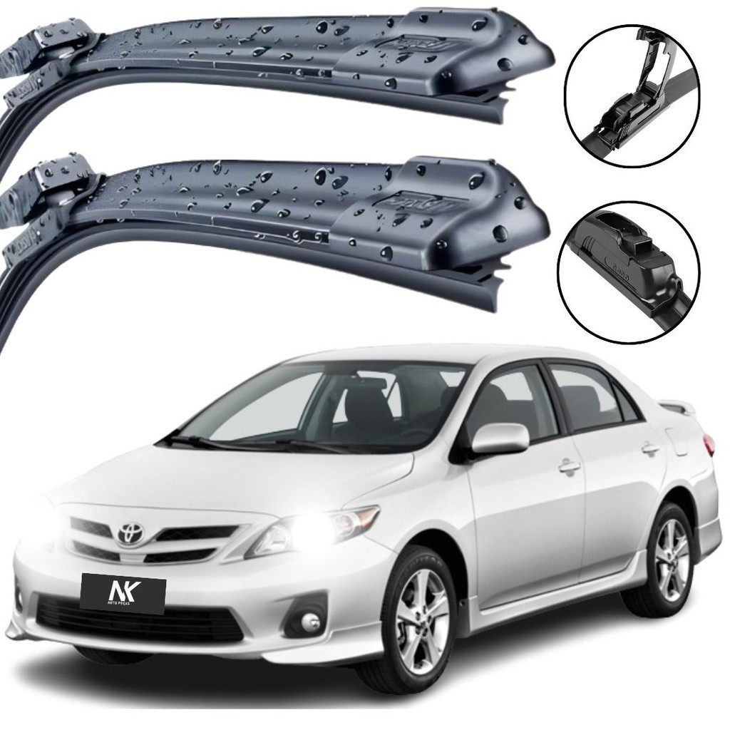 Par Palheta Limpador Parabrisa 26" 16'' Corolla 2009 á 2019