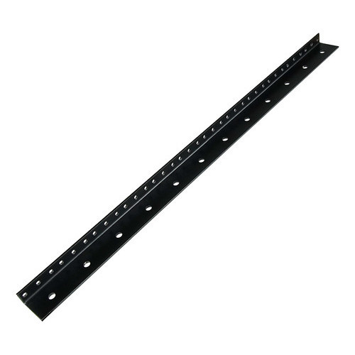 Perfil De Fixação Perfurado 12U Luminos Para Montagem De Case, Rack 19 Polegadas Para Potências E Periféricos