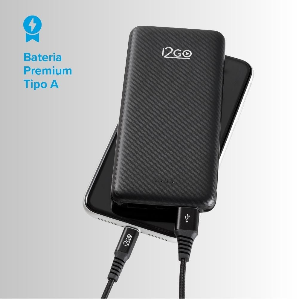 Carregador Portátil Power Bank i2GO 10000mAh com 1 USB-C e 2 USB-A — foto 5