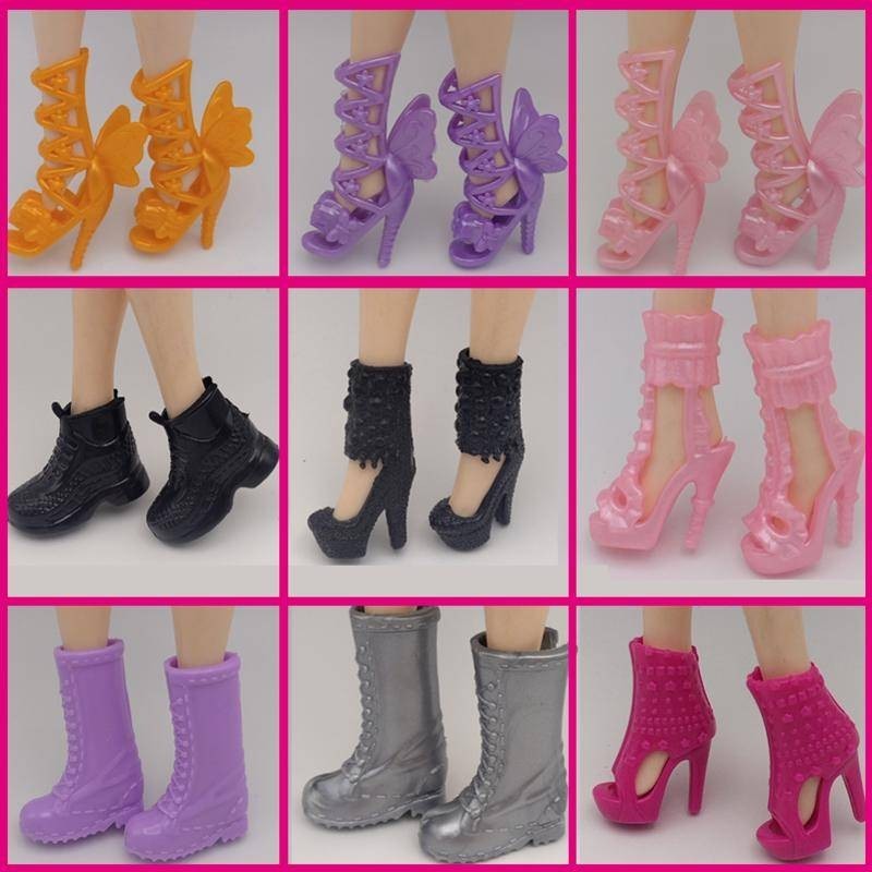 Sapatos de boneca de 30 cm, brinquedos, acessórios para sapatos em Oferta na Shopee