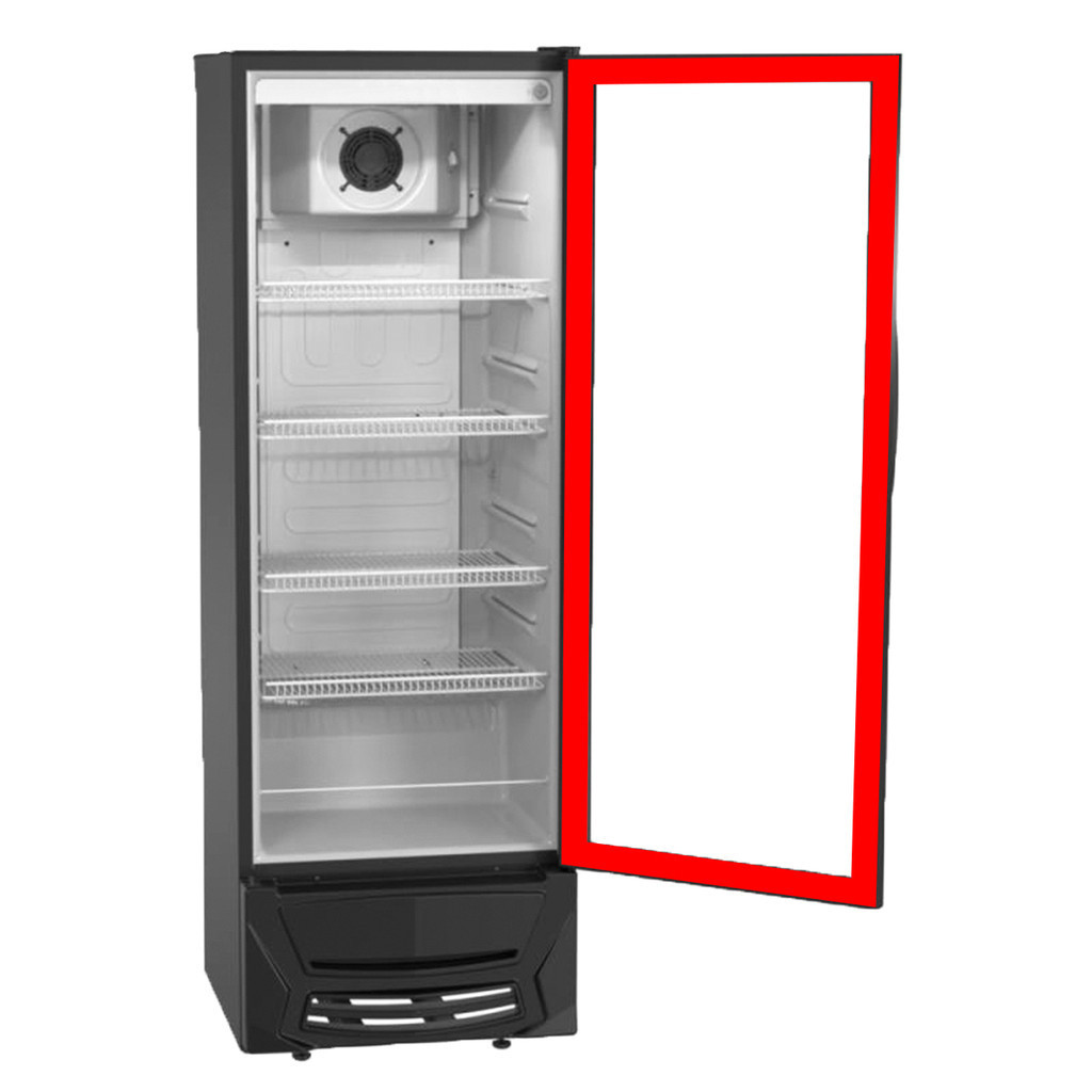 Borracha Para Expositor Para Imbera Visa Cooler Vr08 Vr08d 49x143